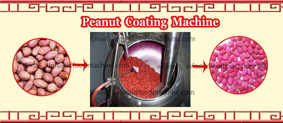 Industry Coating Equipment Roasting and Coating machinery Coated Nuts