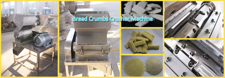 Full automatic panko bread crumbs make machinery