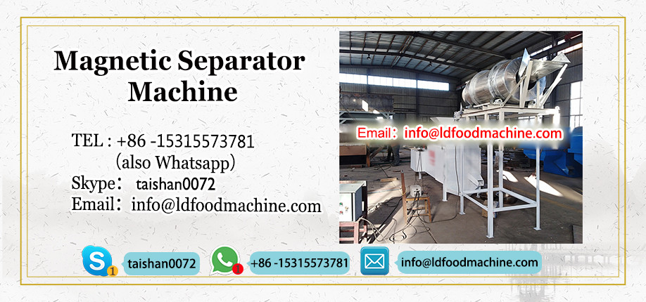 High Efficient CoLDan Recovery machinery 3 Disc Dry makeetic Separator