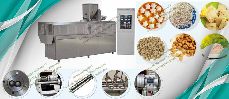 Twin Screw Extruded Fried Tube Sala 3D Bugles Chips machinery