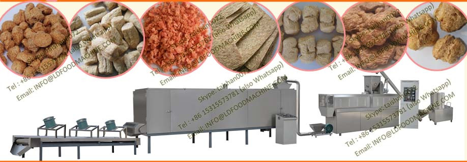 Textured Vegetable Soy Protein Food machinery