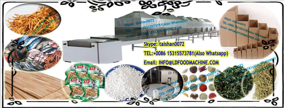 Dehydrator type continuous belt microwave conveyor dryer for shrimp shell