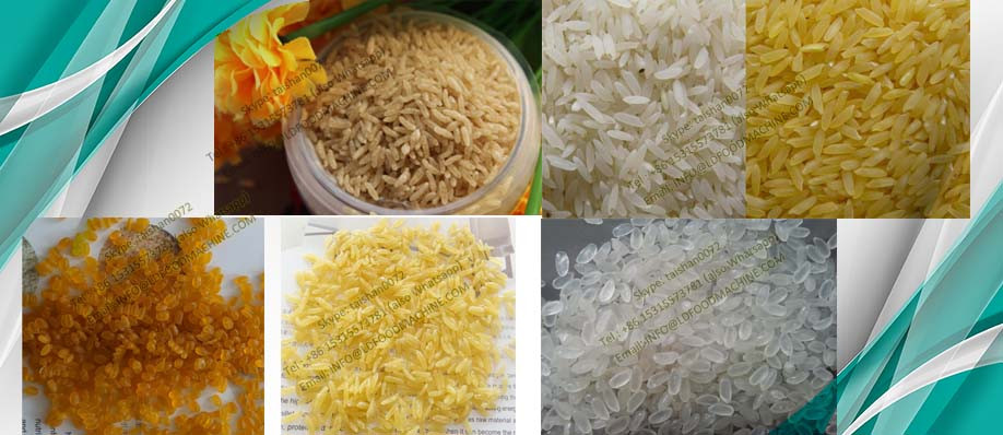 CE Automatic Shandong factory artificial rice make machinery /nutritional rice processing line/artificial rice equipment