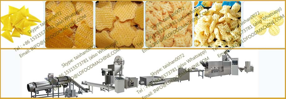 Stainless Steel Potato Chips Extruding & Frying make machinery