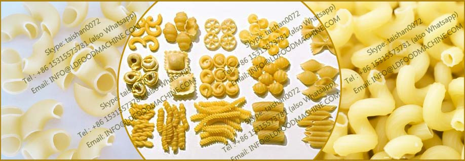 Full Automatic Butterfly  Production Line/pasta Macaroni make machinery Price Plant