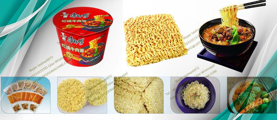 Automatic Small Size Industrial Instant Noodle Processing Line/