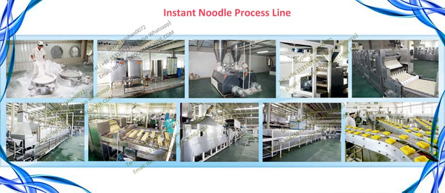 Instant Noodle Processing machinery Price/Ten Years Manufacture, Halal Instant Ramen Noodle machinery