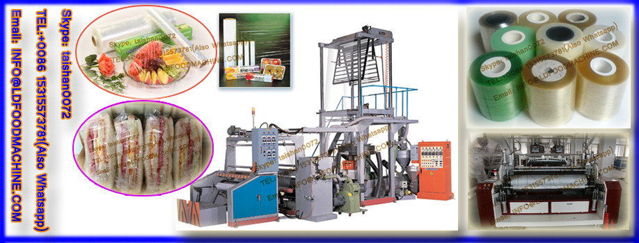 Three-layer Co-extrusion Blow Film machinery with IBC system and Auto Roll Changer
