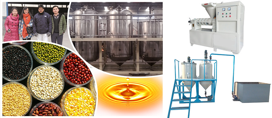 25t/d sesame crude oil refining machine