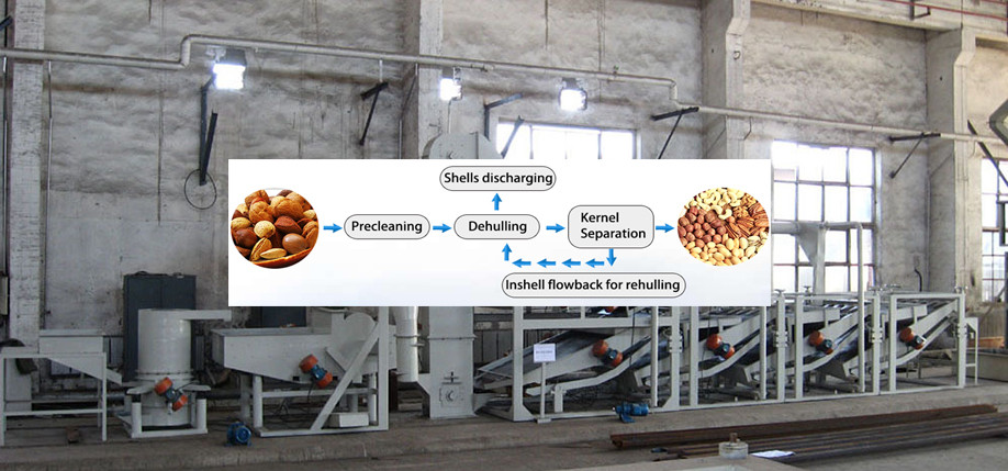 Qualified sunflower seeds dehuller TFKH1200