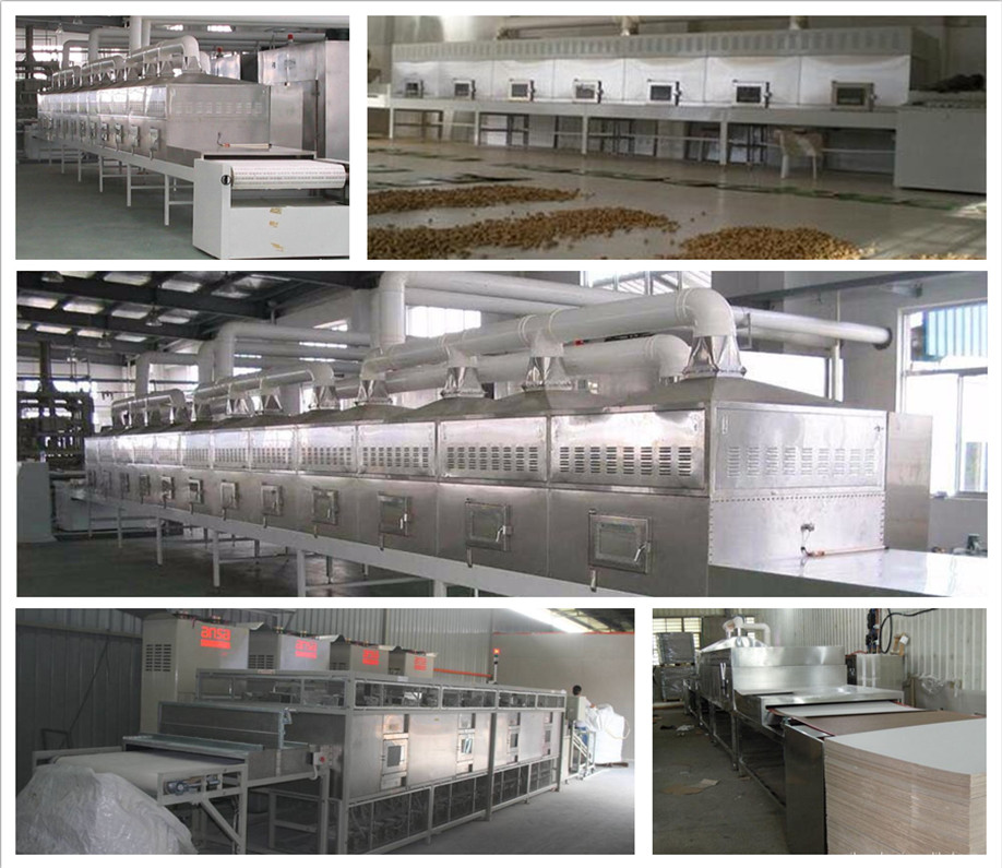 factory direct sale microwave drying equipment for soybean/mung bean