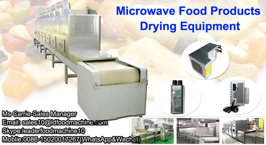Fast drying microwave moring leaves/onion dryer