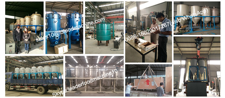 100TD Palm Oil Refining Process Line Small Scale Palm Oil Refining Machinery