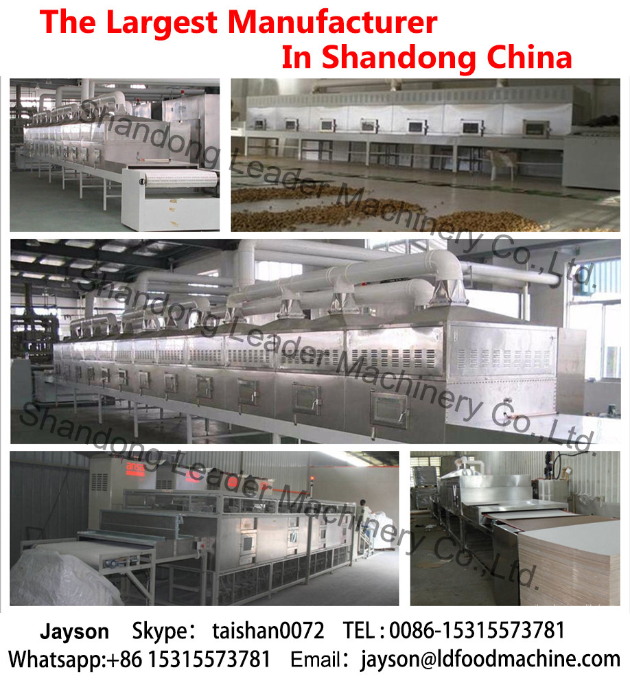 Full automatic microwave sunflower seeds roasting machine