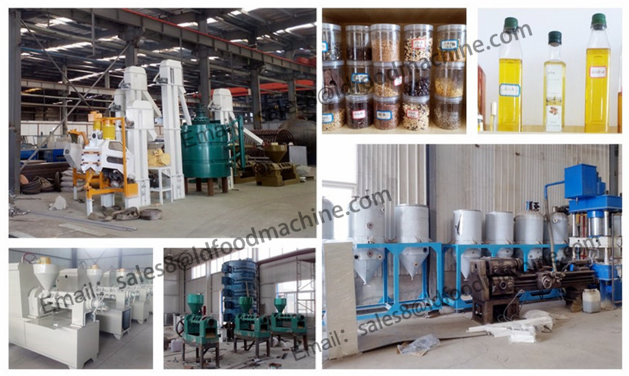Cooking rice bran oil machine for complete production line