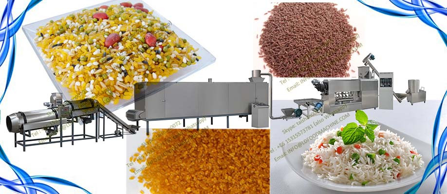 artificial rice make machinery/synthetic rice machinery/Parboiled rice processing line