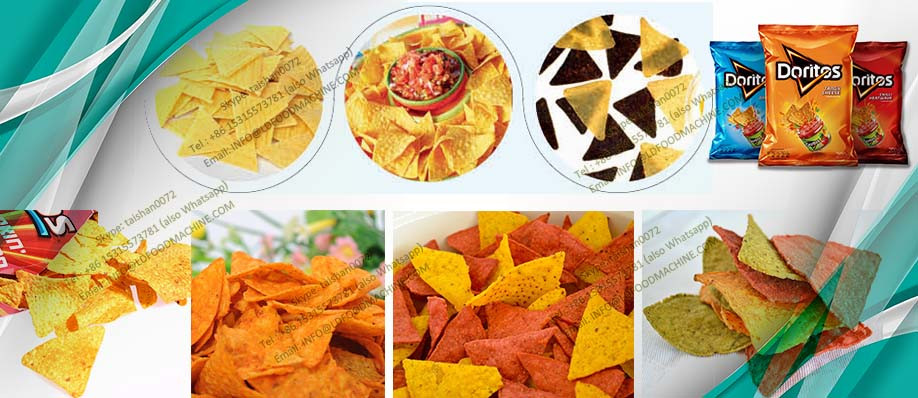 Manufacture of Corn Chips snacks tortilla make machinery