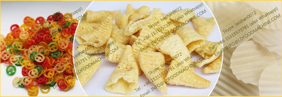 Automatic Extruded 3D Pellet Snack make machinerys