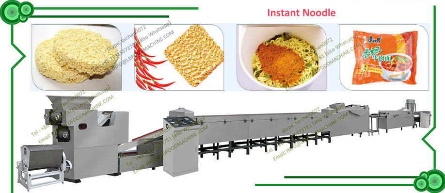 2017 hot sale New desity fried mini instant  production line for family business