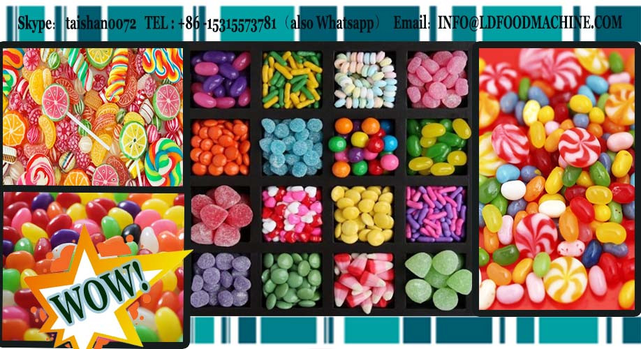 Manufacturer competitive price manufacturer candy machinery from China famous supplier
