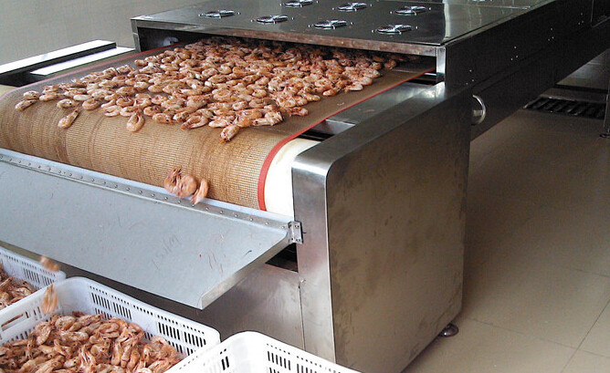 Baked Snacks Food  Microwave Sterilization Machine