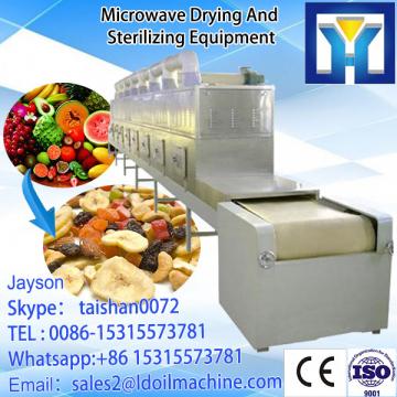 2017 hot selling high efficiency microwave tunnel dryer