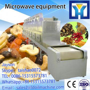 Industrial continuous Talcum powder microwave drying sterilization machine