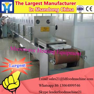 Continuous conveyor belt type microwave paper dryer