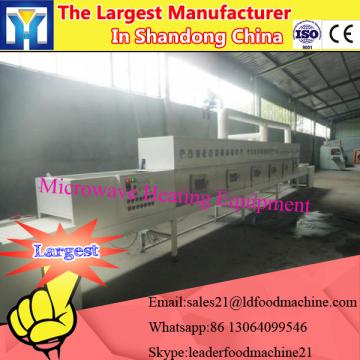 Continuous tunnel type microwave egg tray dehydration machine