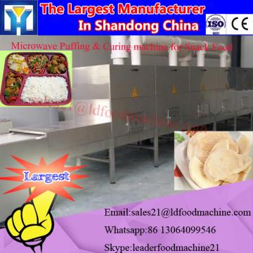 Tunnel type cabinet vegetable microwave drying machine with TEFL conveyor belt