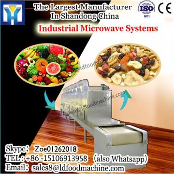 Continuous working industrial microwave heating machine for box lunch