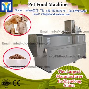 Double screw extruder for make floating fish feed