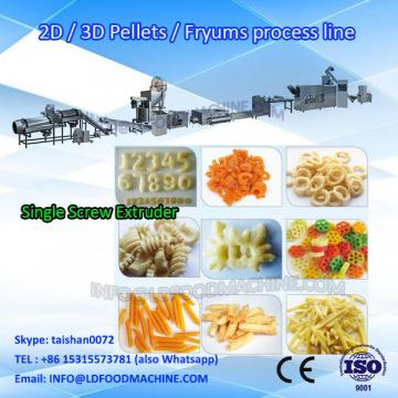 250kg/h industrial fried pellet production line
