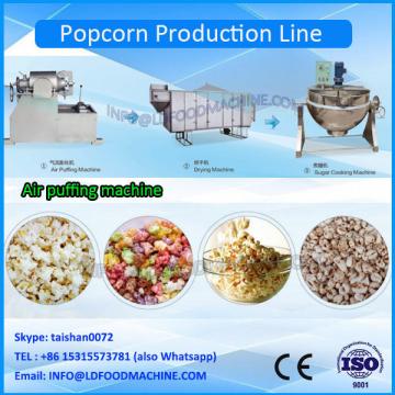 Caramel sugar sweet savory popcorn make machinery Capacity 30-300kgs/h