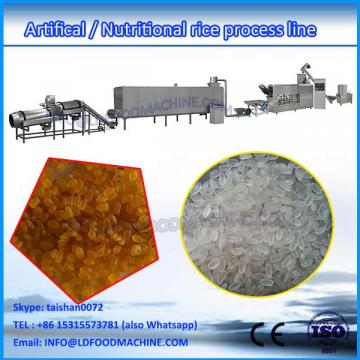 Stainless steel artifical rice production line, instant rice machinery, rice puffing machinery