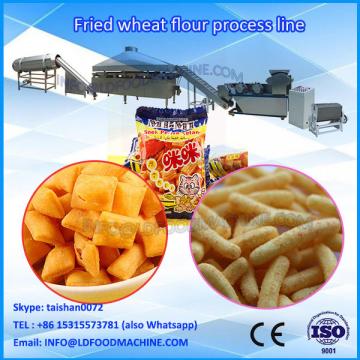Industrial Extruded crisp Fried Flour Chips Process Line