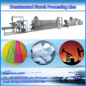 stainless steel modified pre gel starch extruder production line plant