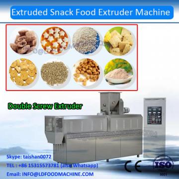 puffed snack pellet food extruder machinery