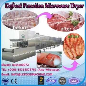 Economical Defrost Function and practical microwave vacuum dryer