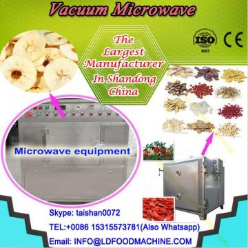 Tunnel vacuum microwave conveyor dryer machine