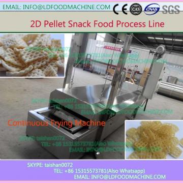 Automatic 2D Panipuri Golgappa Snack Pellets Golgappa Fryums Extruder make machinery