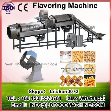 China supplier nut, chips sanck food drum flavoring line/chips flavoring machinery