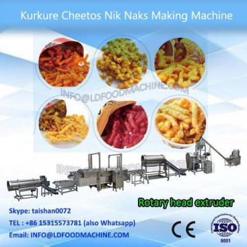 Automatic cheetos kurkure nik naks food snack extruder production line