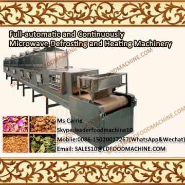 Full-automatic Donkey meat and Continuously Microwave Defrosting and Heating Machinery