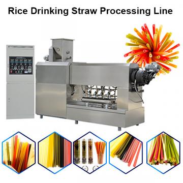 Fully Automatic Drink Straw Rice Flour Straw Making Pasta Noodle Making Machine