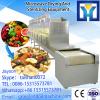 Industrial tunnel type microwave dryer and sterilizer machine for gelatin