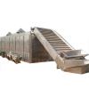 Big capacity Continuous mesh belt hot air hemp biomass dryer for CBD oil