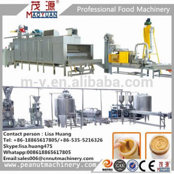 CE certificates after-sales service provided peanut butter production line