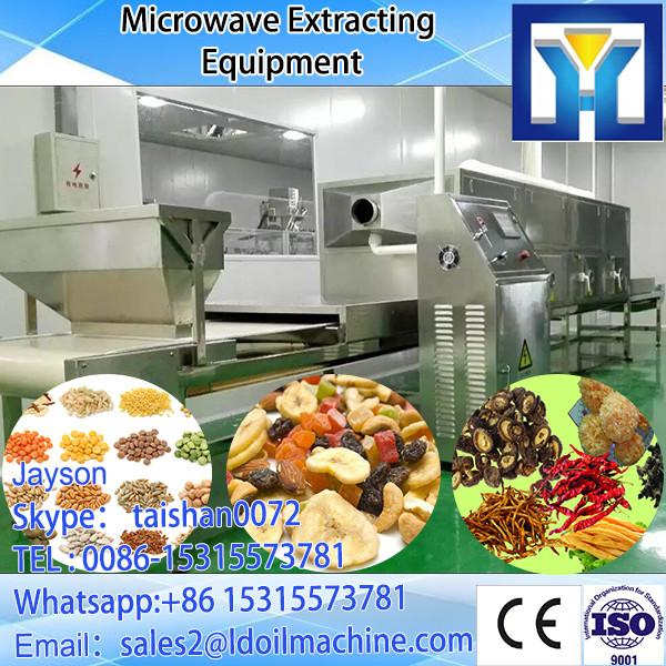 big capacity microwave Chickpea / bean roasting / sterilization equipment