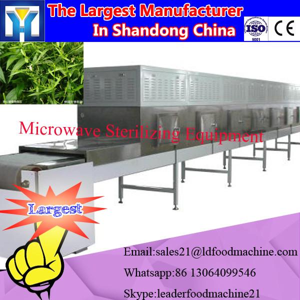 Microwave puer tea dry sterilization equipment of international standard